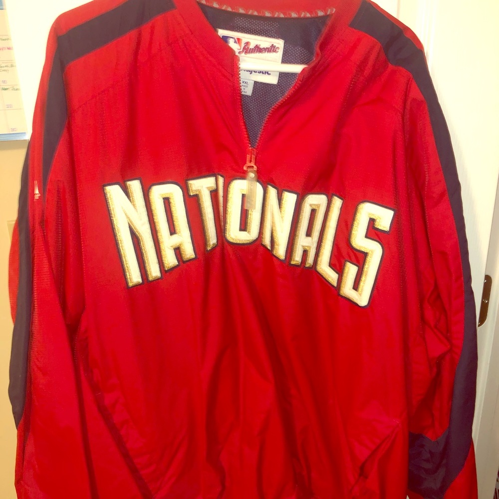 Washington Nationals Team Warmup Pullover